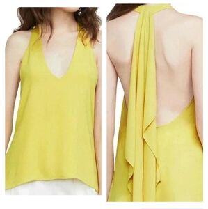 BCBGMaxazria | NWT Jazzie Blouse Dark Lime XXS